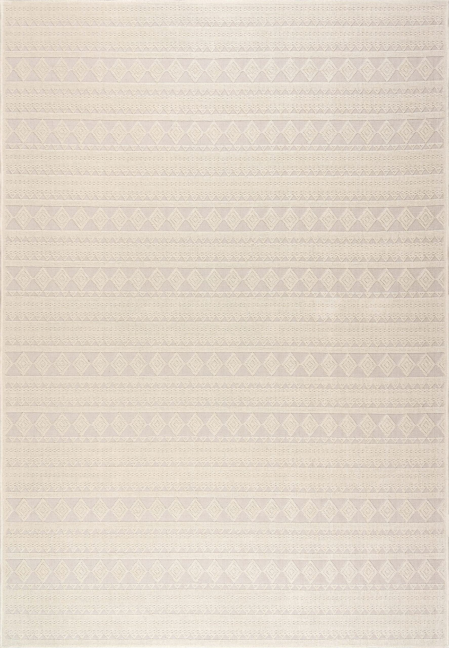 NETLINE HOME Machine Washable Area Rugs For Kitchen, Bedroom, Dining Room and Living Room | Kid Pet Friendly Rug | 100% Cotton | Low Pile | Non Slip (CREAM R, 160X230 CM)