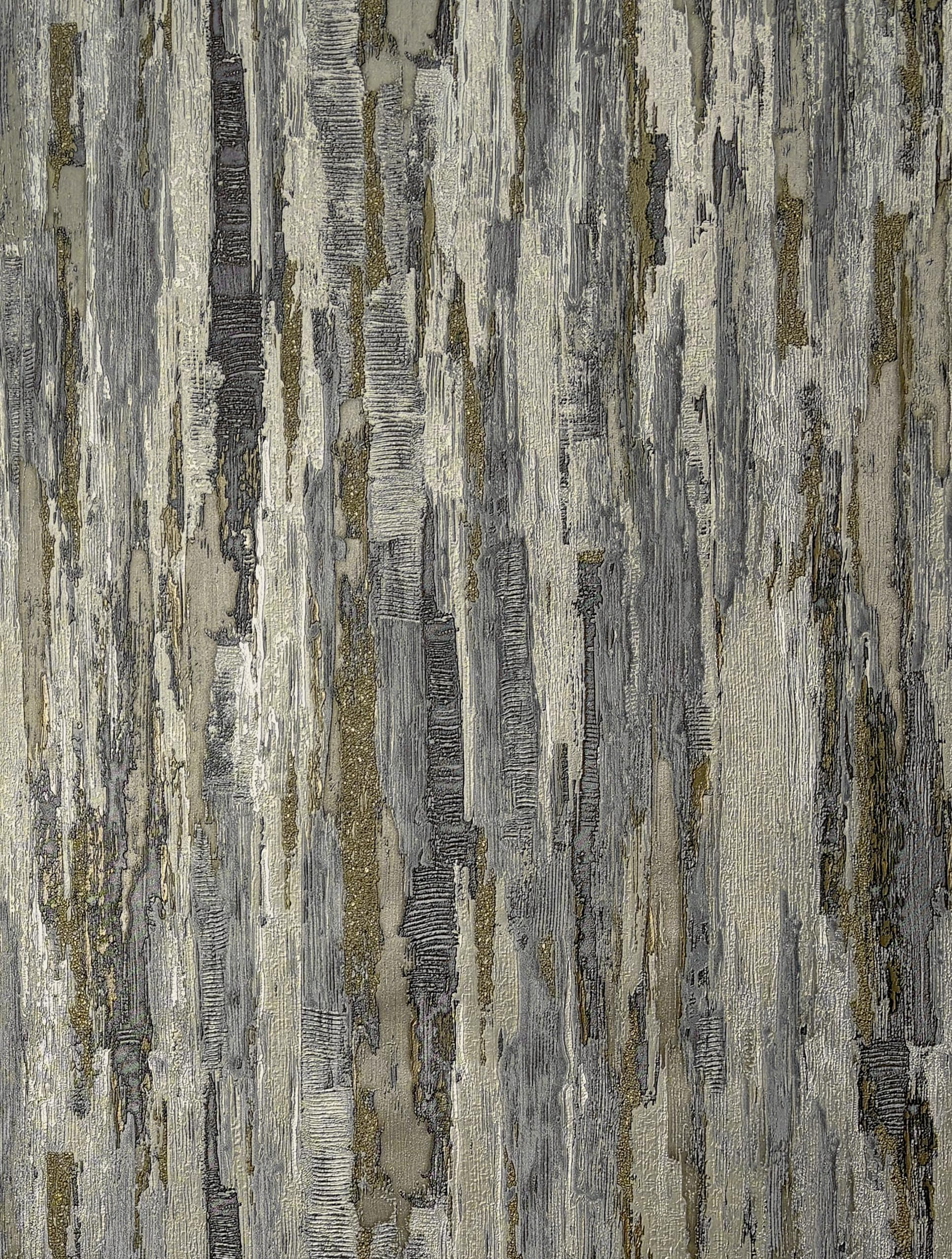Vymura M95699 Gianni Plain Heavyweight Vinyl Wallpaper, Charcoal Taupe