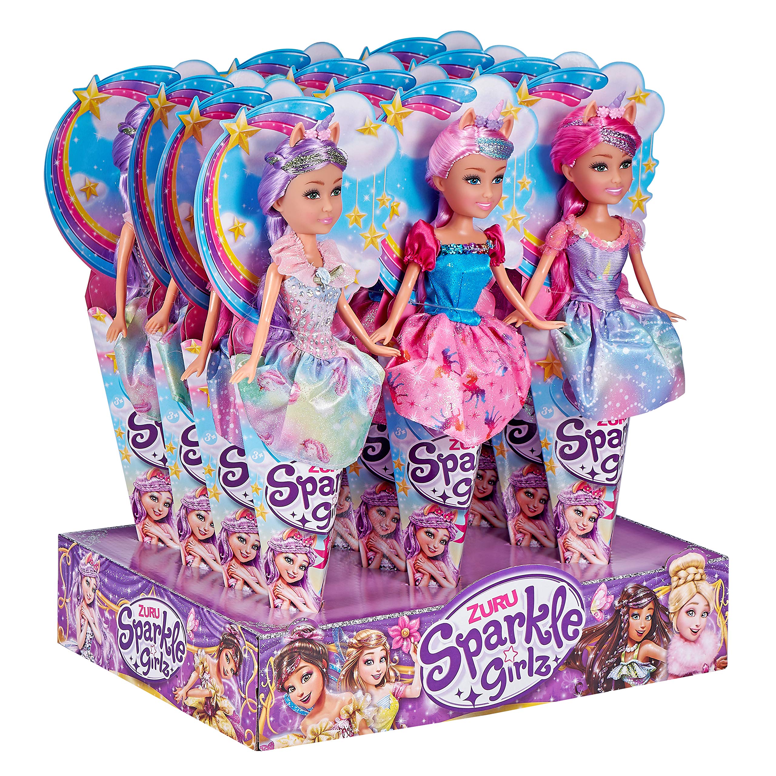 Unknown Cone Unicorn Princess Baby Doll Set