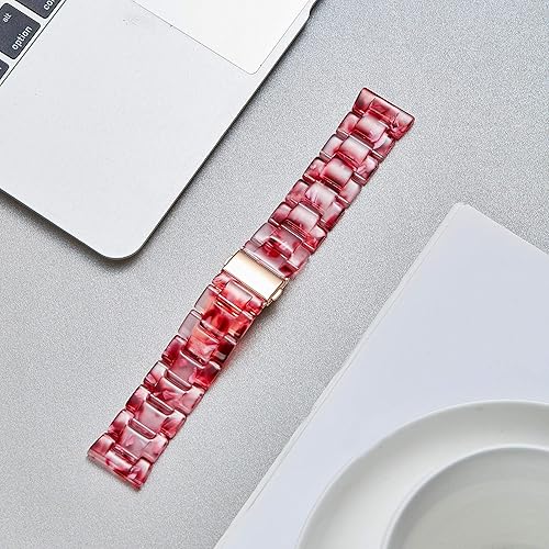 Miniatura 69 de BINLUN Resin Watch Bands Replacement Watch Straps for Men Women 14 Colors Watchbands Lightweight 12/14/16/18/20/22mm Wrist Bands Fashion