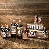 Vista 8 de A&W Zero Sugar Root Beer Soda, latas de 12 fl oz, paquete de 12