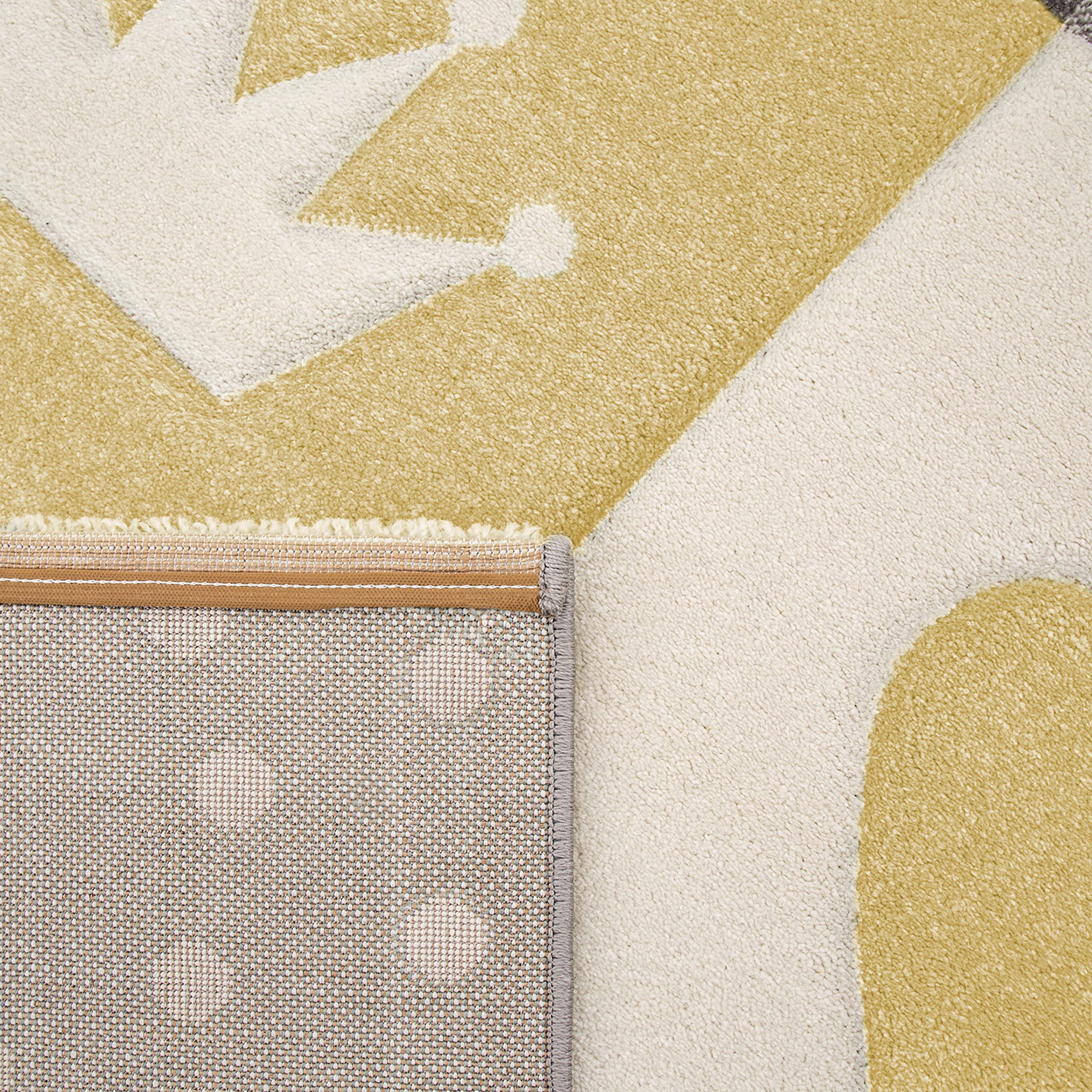 Tapis Enfant 80x150 Cm - Motif 3D Pois & Cœurs Pastel Pourpre - Polypropylène, Oeko-Tex - Pour Chambre, Jeu