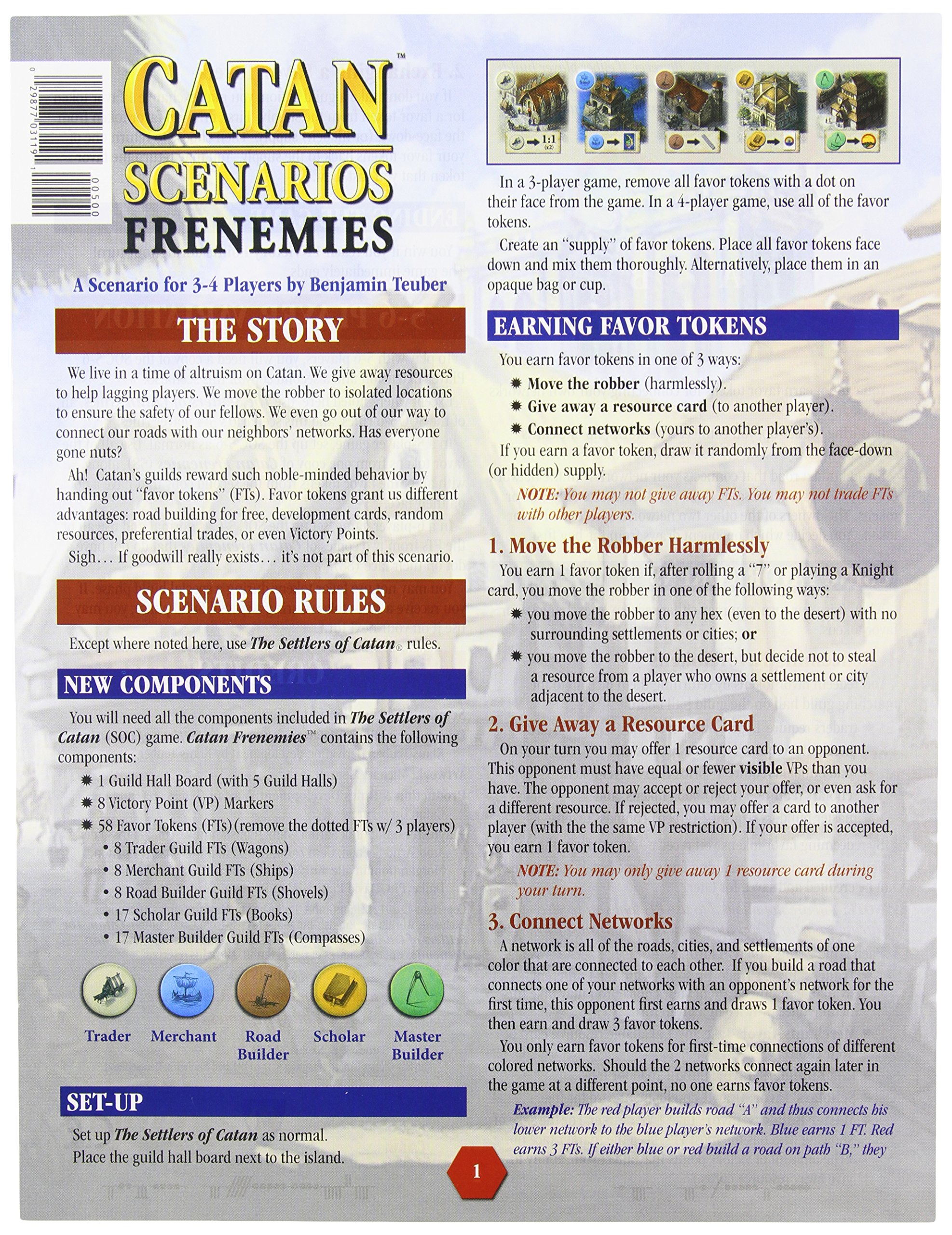 Amazon.com: Catan Scenario: Frenemies : Toys & Games
