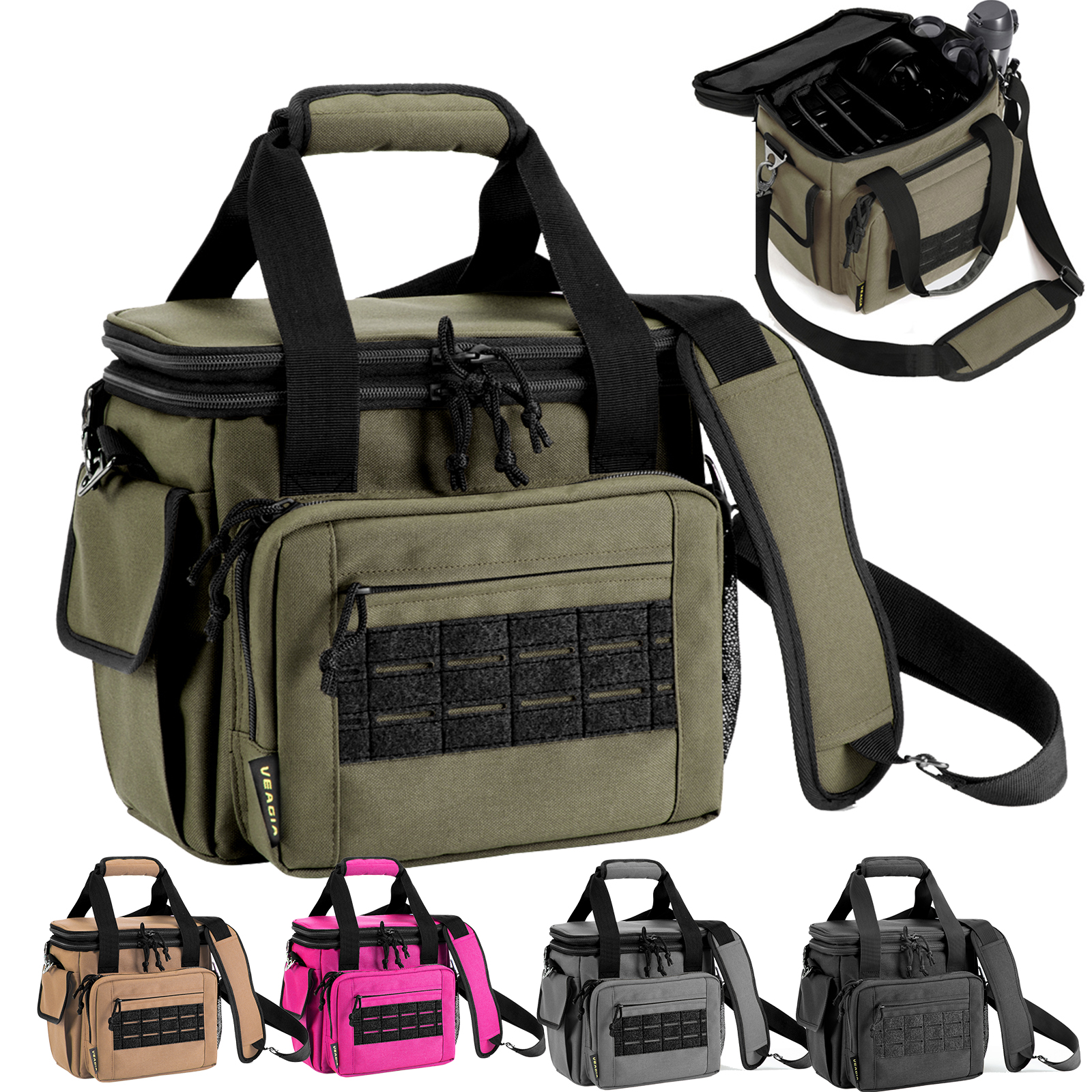 b*g様 激レアVOLK TACTICAL GEAR GUN レンジコンテナ(バ Amazon.com: VEAGIA Range Bag,Pistol Case,Soft Gun Case Range Bags