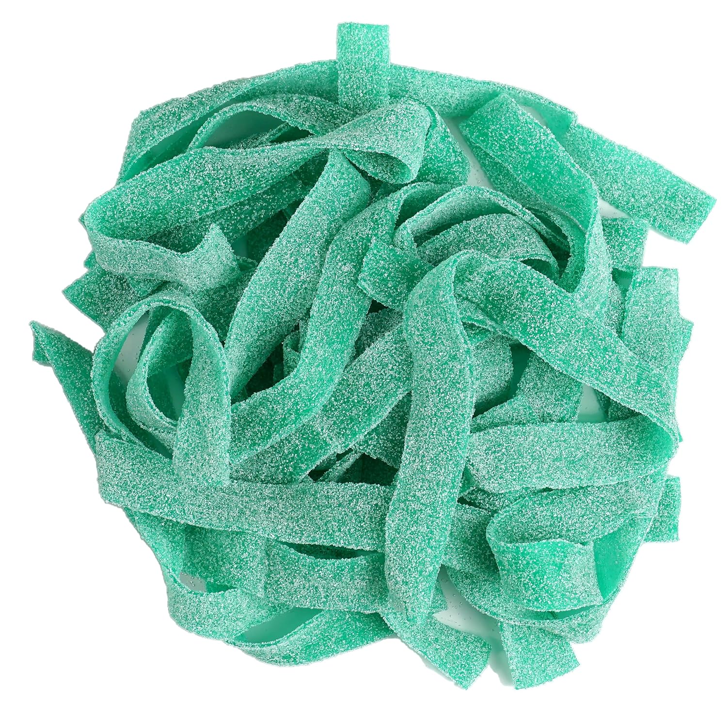 Green Apple Sour Belts, 2.5 Pound Bulk Bag, The Hampton Popcorn & Candy Company