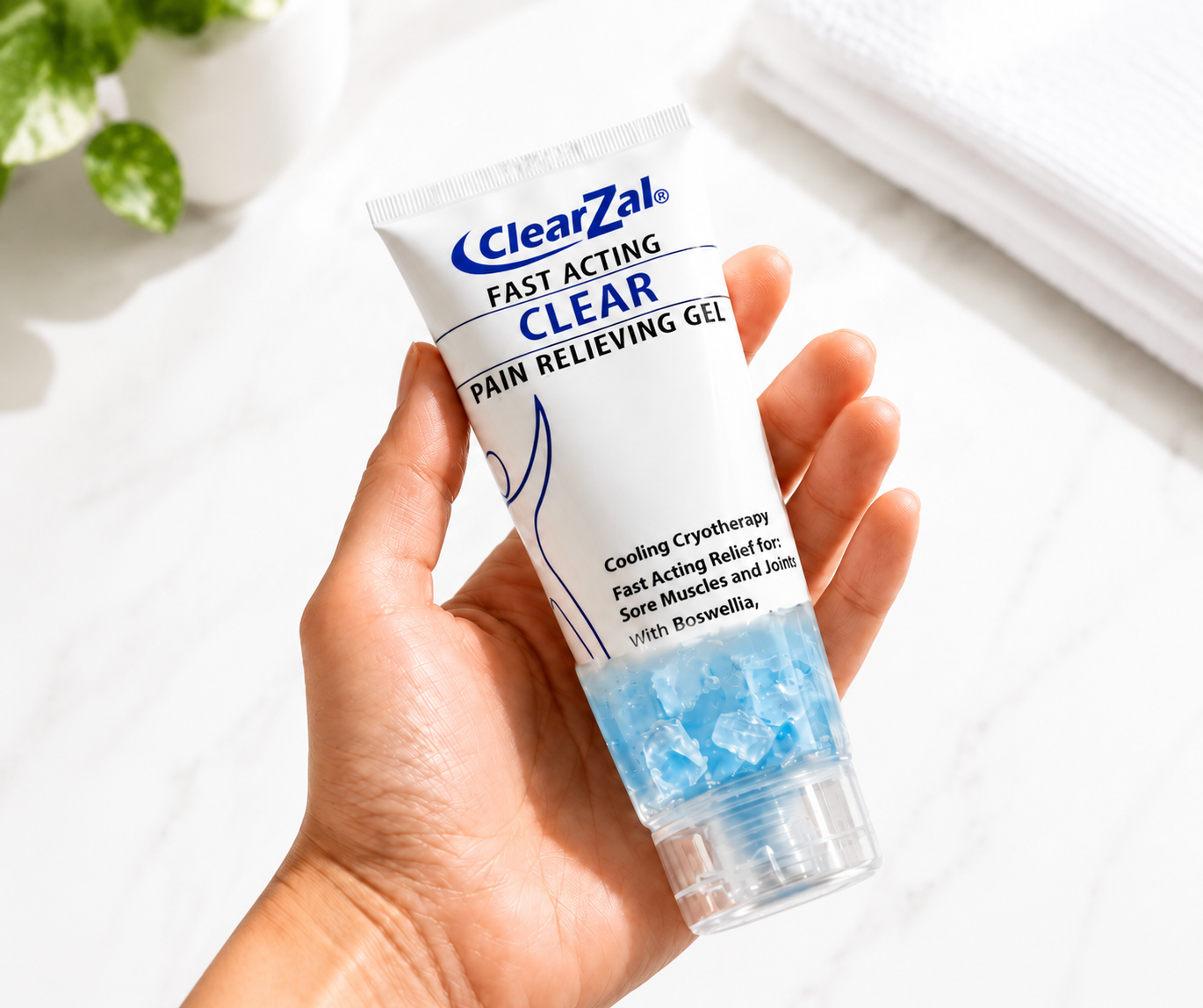 Amazon.com: ClearZal Gel transparente para aliviar el dolor de