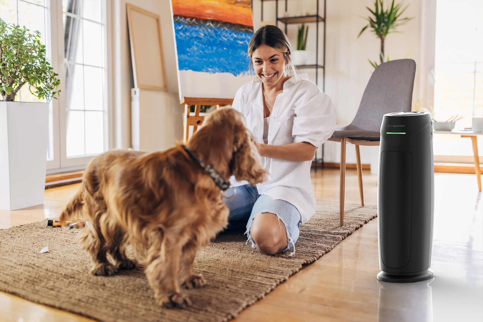 Amazon.com: GermGuardian HEPA Indoor Large Room Air Purifier for