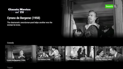 Classic Movies and TV – vue 2