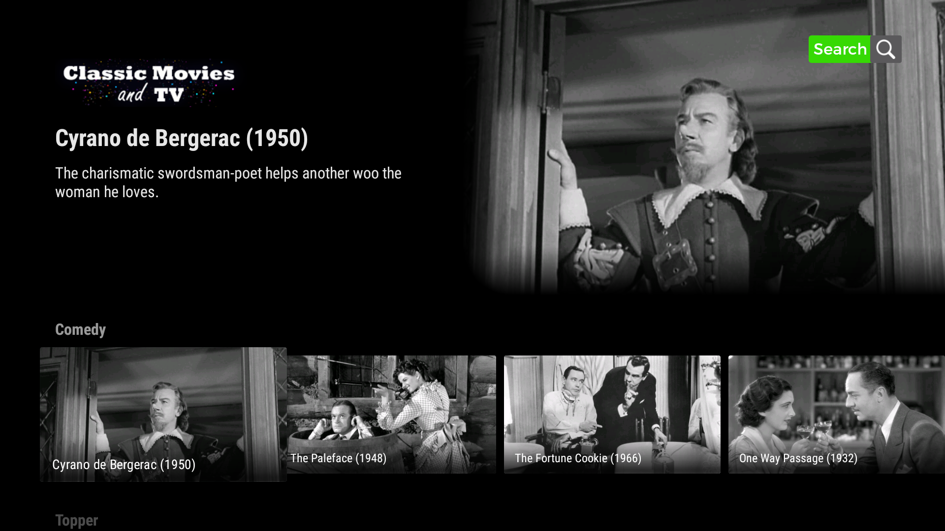 Classic Movies and TV App on Amazon Appstore