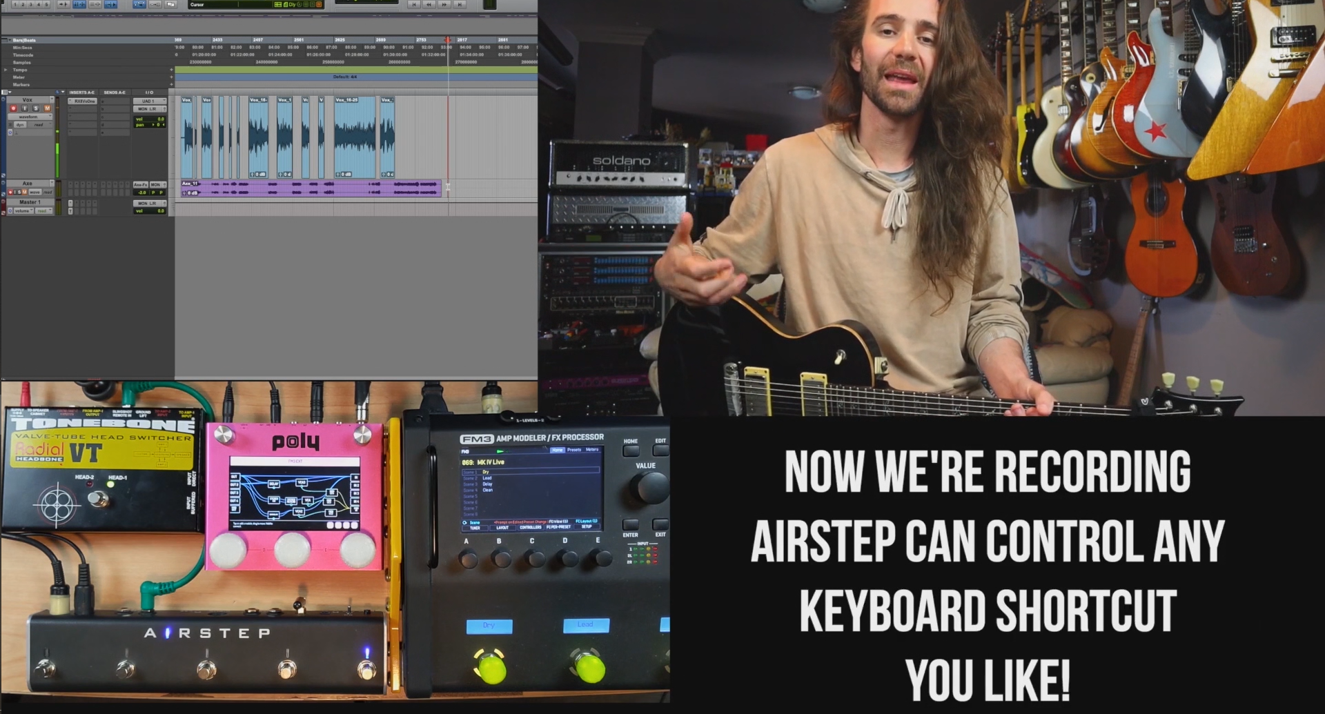 XSONIC Airstep Lite MIDI, HID Wireless Controller with 5