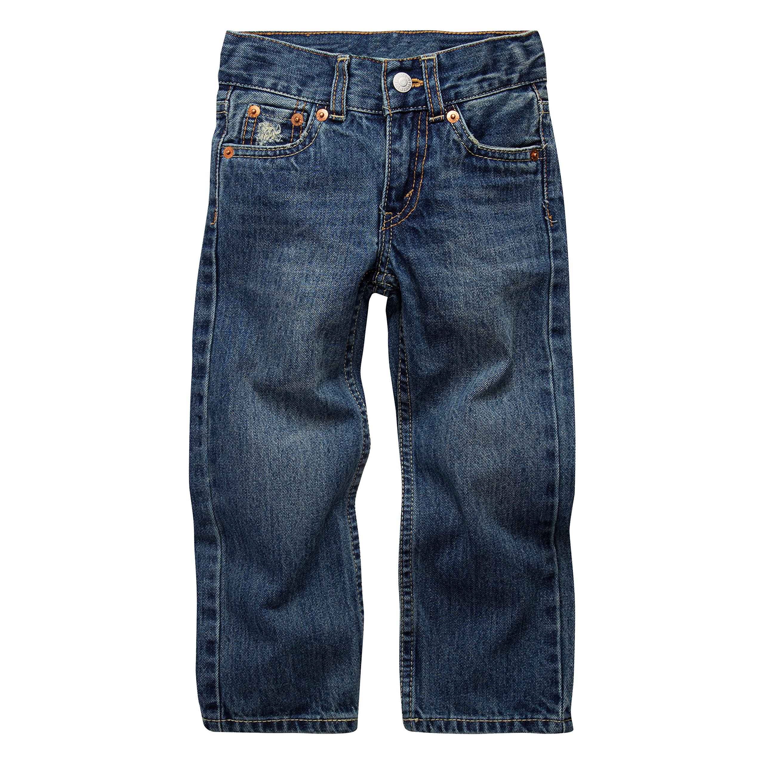 Levi's Boys' Big Straight Fit Jeans-Discontinued