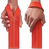 WARM BODY COLD MIND V1 Lifting Wrist Straps for Olympic Weightlifting - Rated at 660 lb - Hand Wraps for Powerlifting, Weight Lifting, Bodybuilding Functional/Cross Training, Deadlift Gym Bar, Cotton