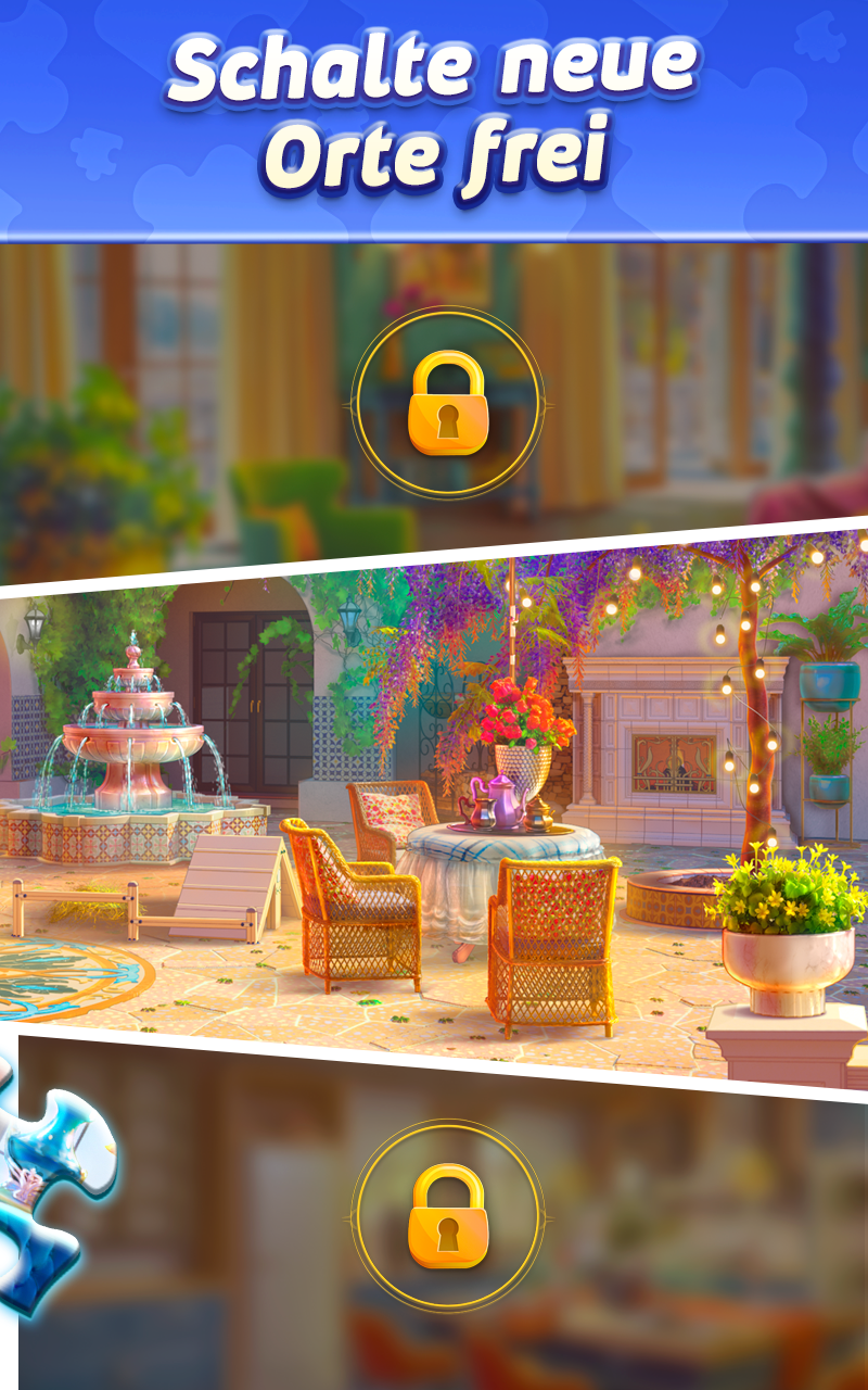 Jigsaw Puzzle Villa – Wohndesign und Rätsel. Kostenloses HD-Puzzlespiel