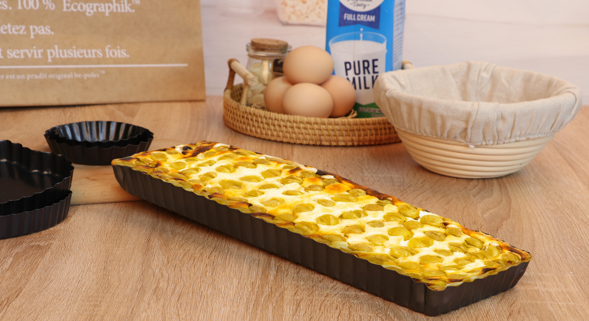 Fluted Tart Cuisinart Tart Pan With Removable Bottom Fat Daddio's