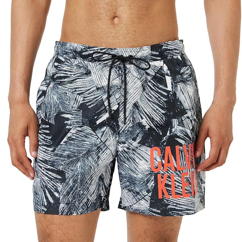 Immagine del prodotto Calvin Klein Medium Drawstring-Print 871, Uomo, Ip Palm Collage Black Aop, taglie S, L e XL
