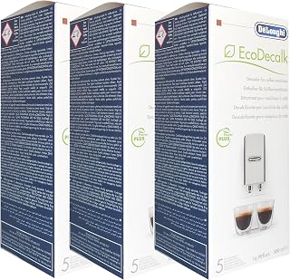 DeLonghi EcoDecalk DLSC500 - Disincrostante 500 ml, 5513296041 (3 confezioni da 500 ml)