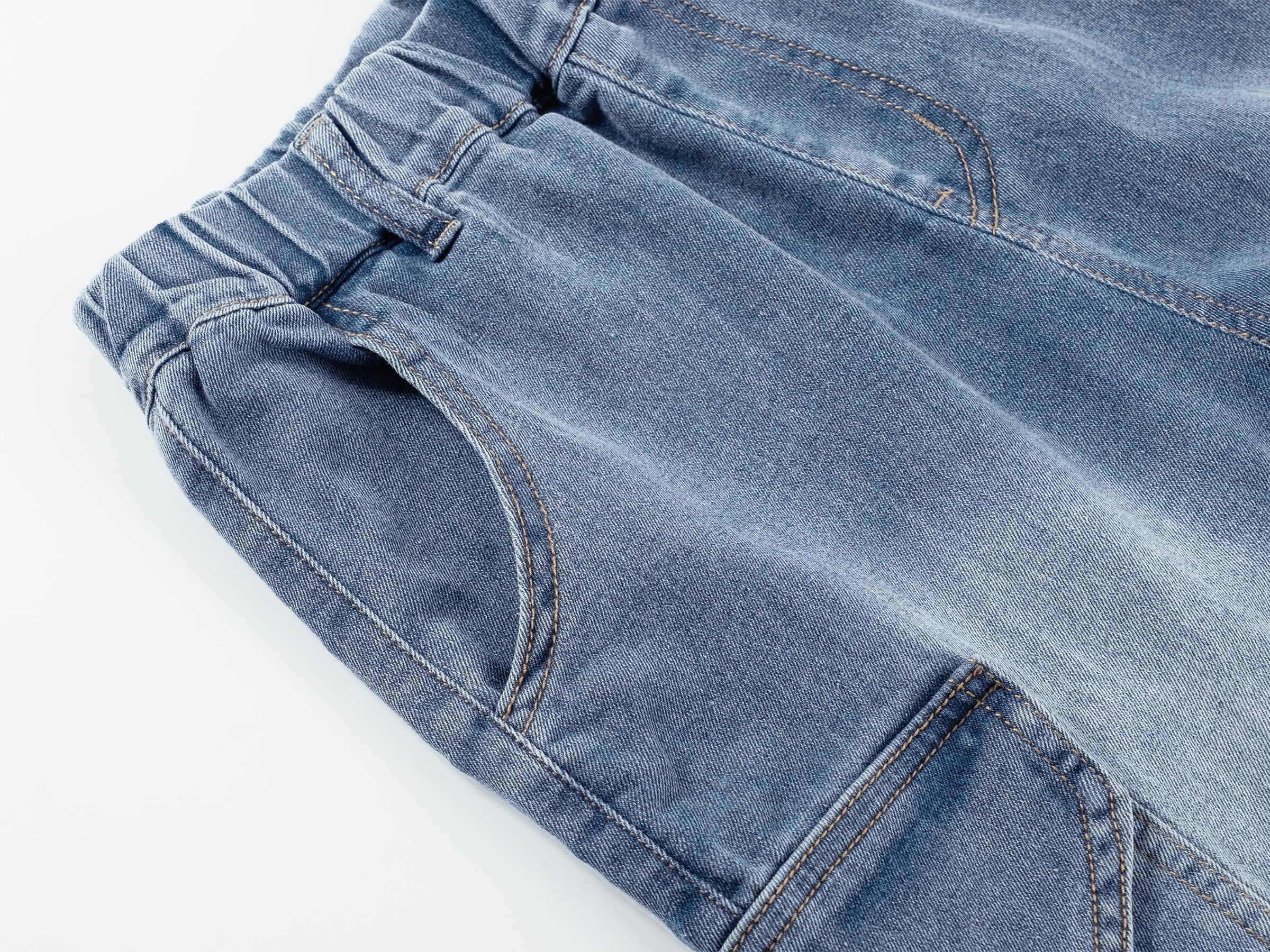 CAMLAKEE Pantalon Corto Cargo Niños Short Pantalón Niño