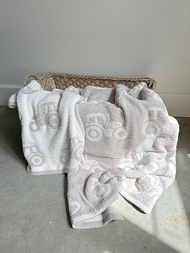 Miniatura 3 de Tractor - Manta suave para niños, manta moderna para niños pequeños, manta acogedora de viaje para niños