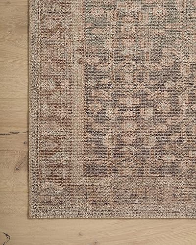 Miniatura 13 de Loloi Angela Rose x Aubrey SageBark - Alfombra decorativa de 2 pies x 5 pies