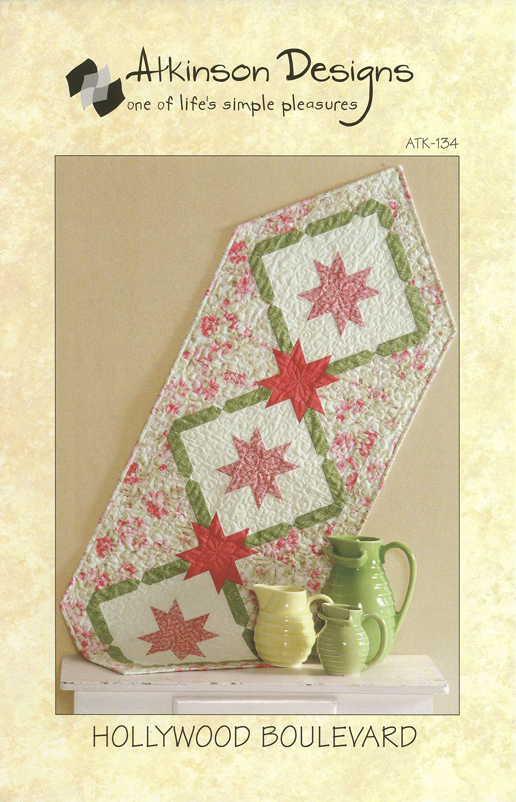 Hollywood Boulevard Table Runner Pattern by Atkinson Designs (ATK-134)