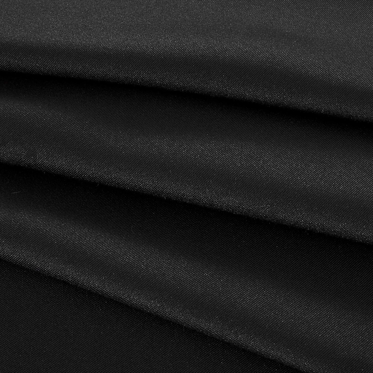 Obstal Rectangle Table Cloth, Oil-Proof Spill-Proof and Water Resistance Microfiber Tablecloth, Decorative Fabric Table Cover for Outdoor and Indoor Use (Black, 60 x 84 Inch) 60x84 Inch Black