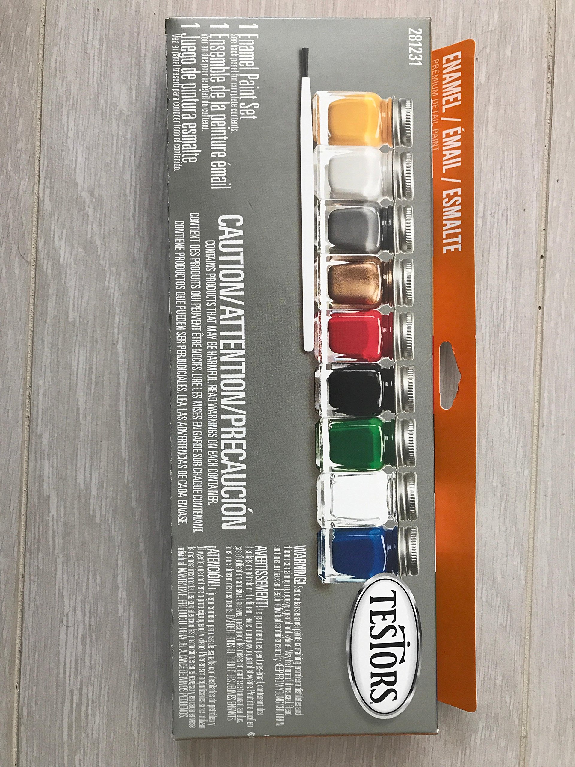 Testor%27s+281231+Enamel+All+Purpose+Craft+%26+Hobby+11+Piece+Paint+Kit