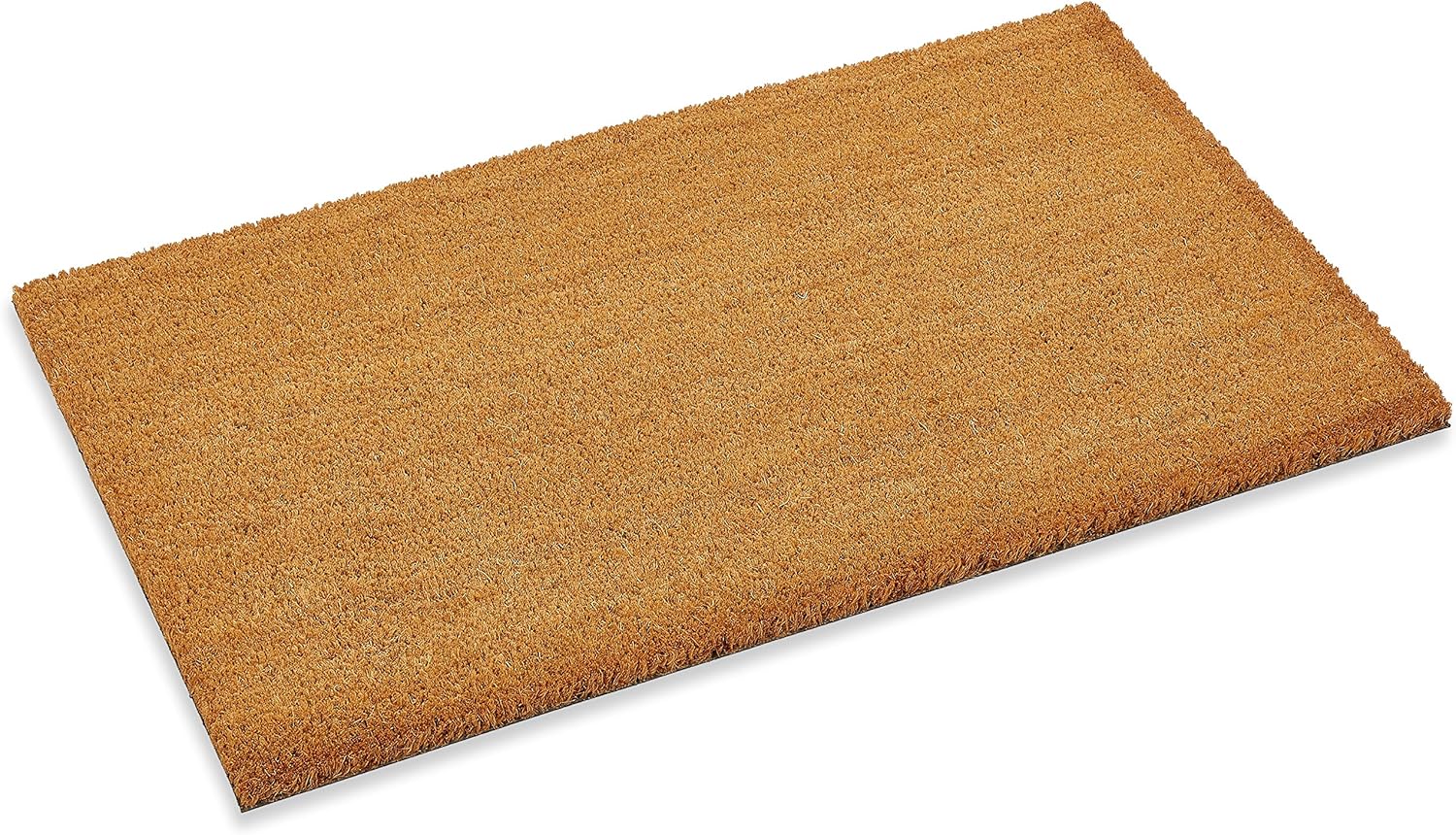 Kempf Custom Cut 1/2" inch Thick Coco mat with Vinyl Backing, Great for recessed Area entrances (3' x 6')