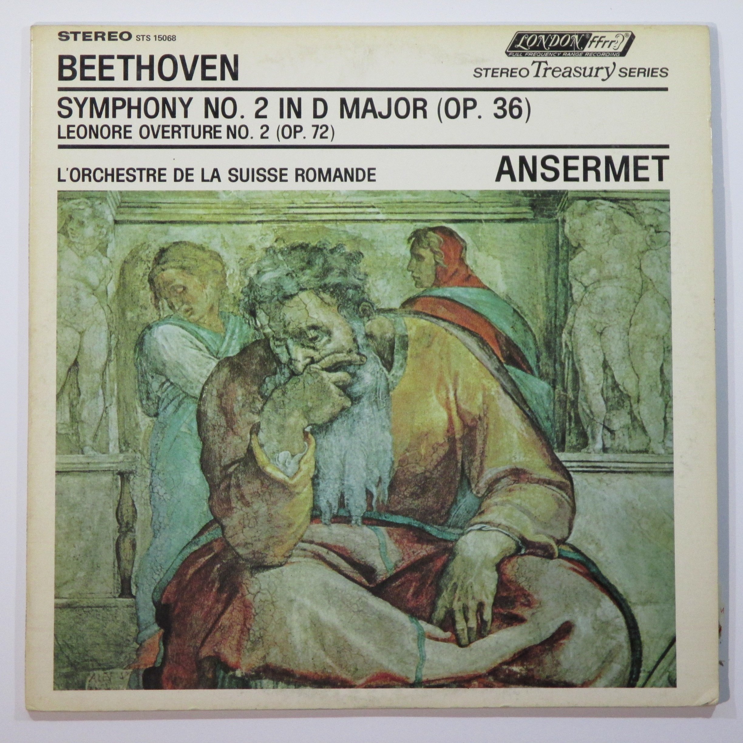Beethoven Symphony No. 2 In D Major (Op. 36) / Leonore Overture No. 2 (Op. 72) - L'Orchestre De La Suisse Romande, Ansermet (Stereo Treasury Series)