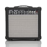 Leo Jaymz 20W Electric Guitar Amplifier - Clean and Distortion Channel - 3 Band Equalization and CD Line Input - Recording Studio, Practice Room, Small Courtyard (6.5