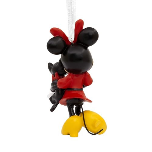 Hallmark Disney Minnie Mouse Holding Kitten Christmas Ornament