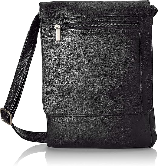 Bolso tipo Bandolera Unisex en Piel Colombiana Negra. Asa para colgar al  hombro : Amazon.com.mx: Ropa, Zapatos y Accesorios