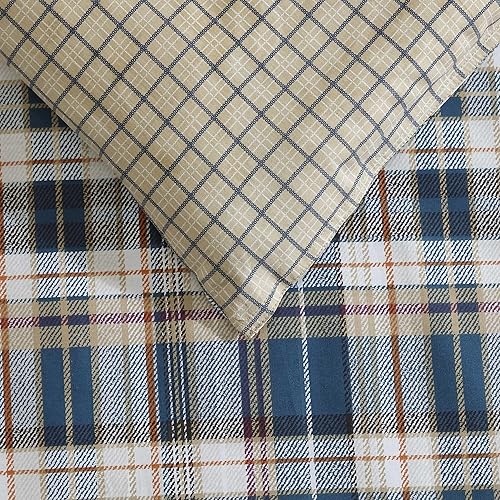 Miniatura 9 de Eddie Bauer - Juego de funda de edredón tamaño King, ropa de cama reversible con fundas a juego, decoración del hogar a cuadros para todas las