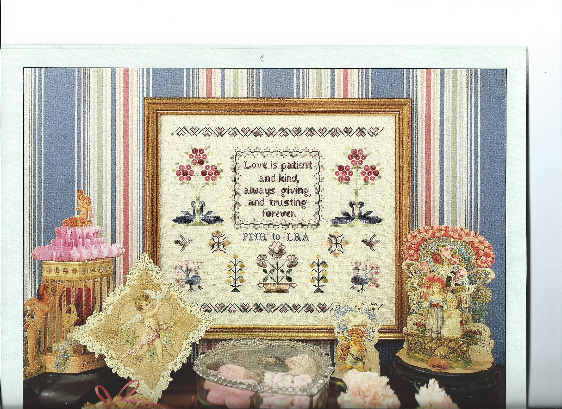THE YEAR IN SAMPLERS 1988 (Workbook, needlework, calendar,)