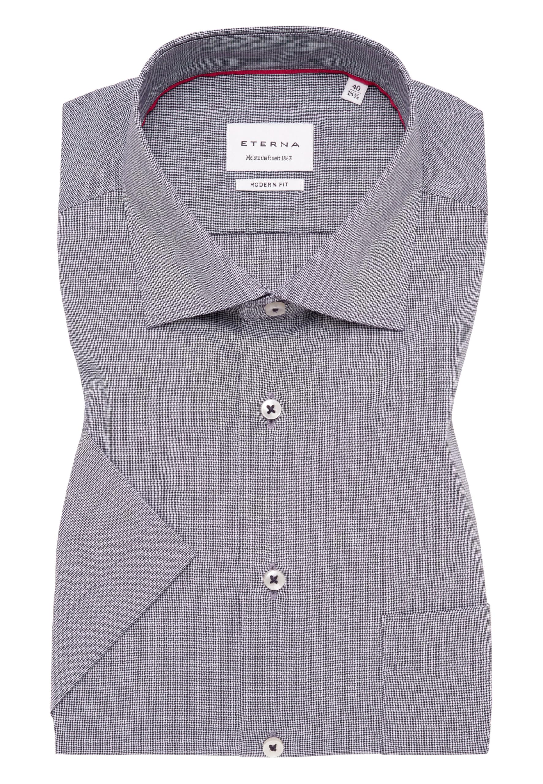 ETERNA Male Hemd unifarben MODERN FIT