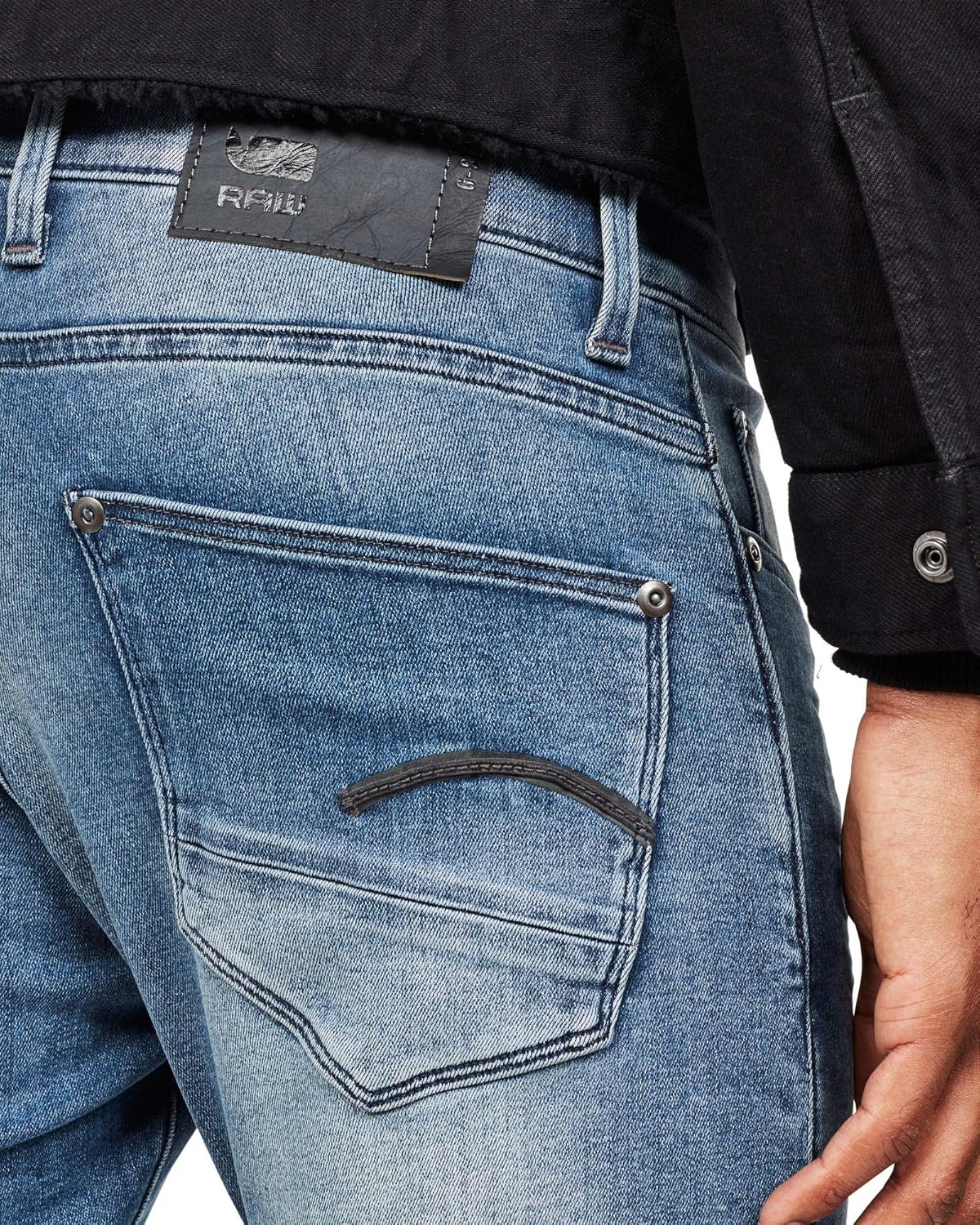 G-Star Raw - Mens Revend Super Slim Jeans, 29W x 32L, Lt Aged