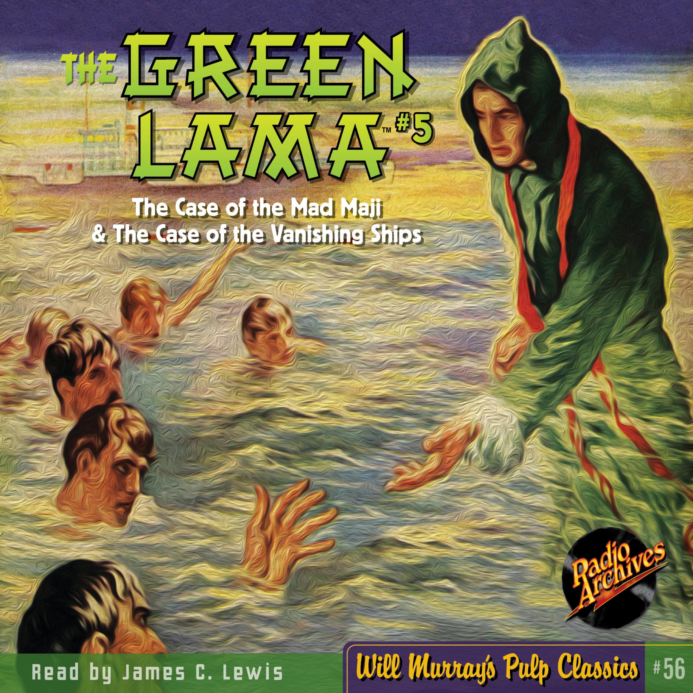 Cover art for The Green Lama #5 The Case of the Mad Magi & The Case of the Vanishing Ships