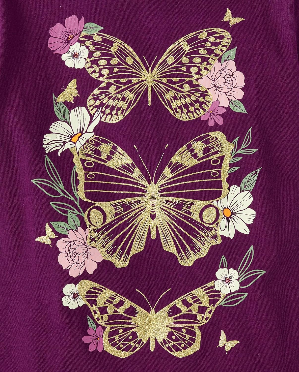 The Children's Place Girls' Trends Icons Short Sleeve Graphic T-shirts (5-Pack) - Image 4