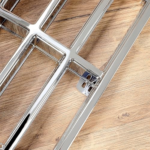 Miniatura 5 de HECASA Rejilla delantera compatible con Ford Bronco F100 F150 F250 F350 1978-1979 Reemplazo para FO1200111 D8TZ8150C Cubierta de marco de parrilla