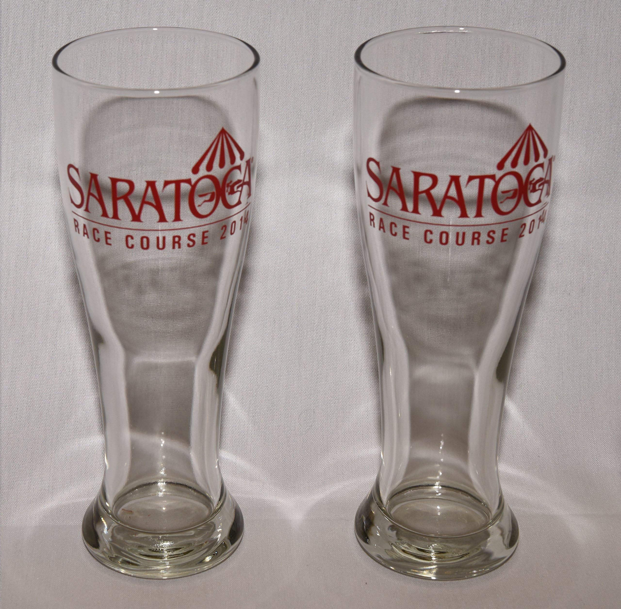 2014 Saratoga Pilsner Glasses
