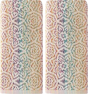 SKL Home Rhapsody Hand Towel Set, Multicolored