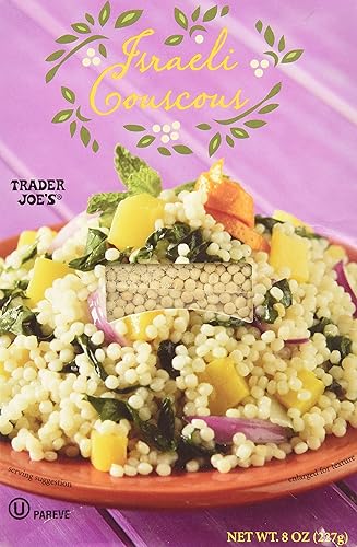 Trader Joe's Cuscús israelí caja de 8 onzas (paquete de 6)