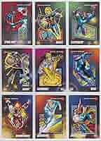 Amazon.co.jp: 1992 Marvel UniverseシリーズIIIベースのセット