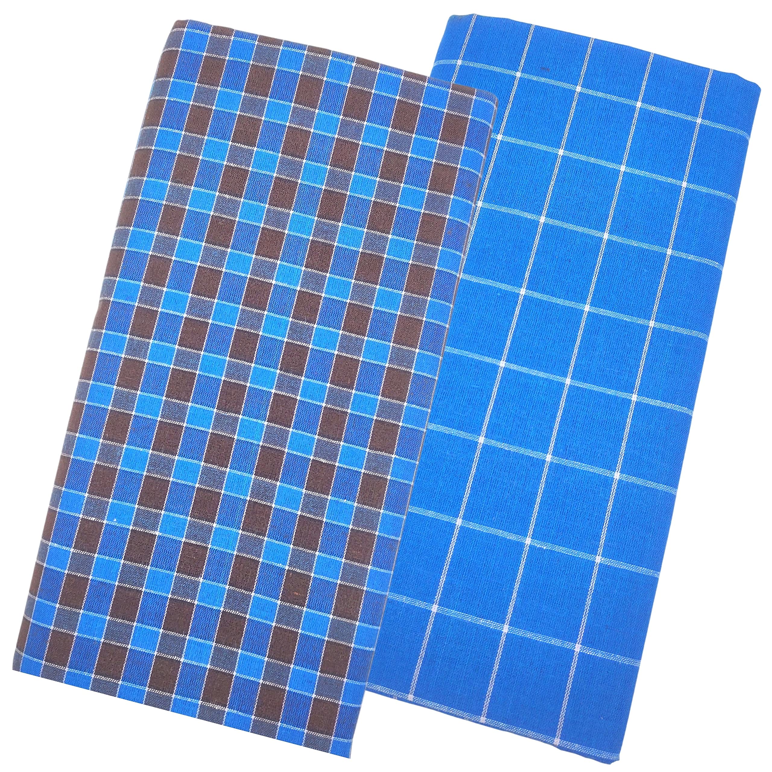 MAT Cotton Men Fashion Lungi (Pack of 2) - 2.00 Meters-image-45