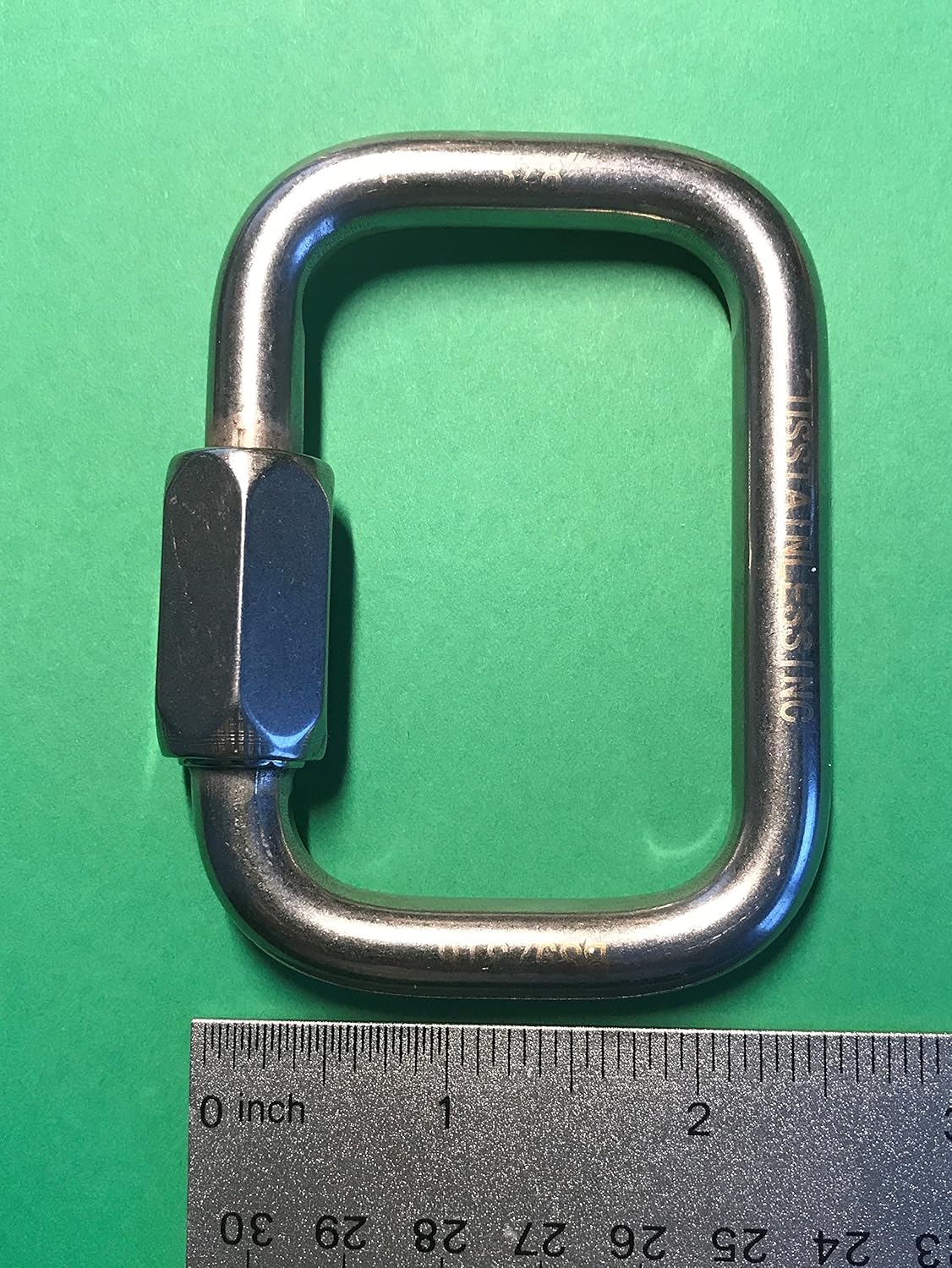 US Stainless Stainless Steel 316 Square Quick Link 3/8" (10mm) Marine Grade - Image 3