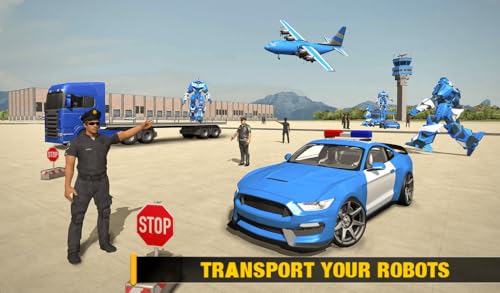 Carro de polícia da polícia dos EUA - navio de transporte de avião da polícia 2018