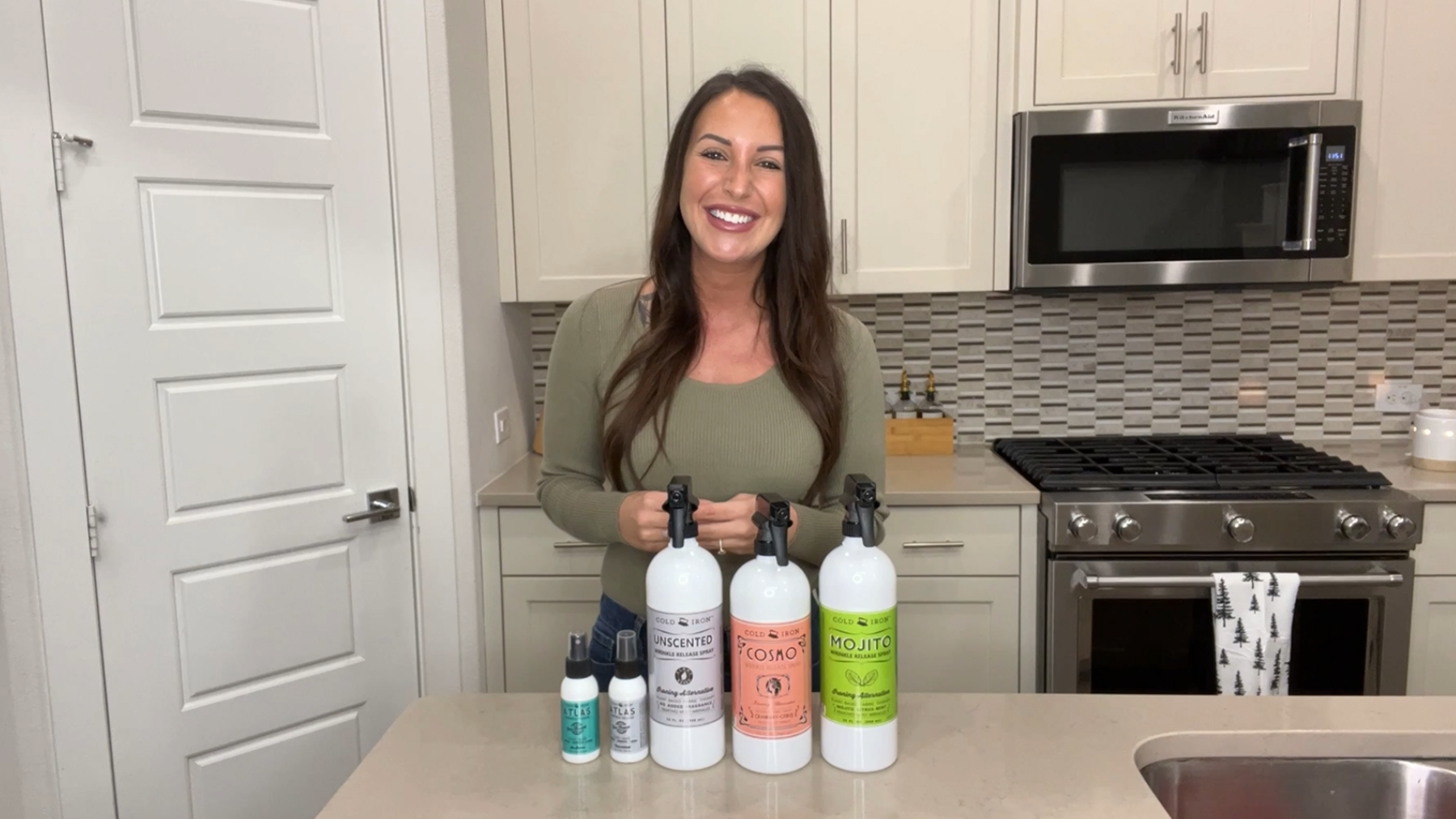Amazon.com: Cold Iron Wrinkle Release Spray for Clothes. 32 fl oz