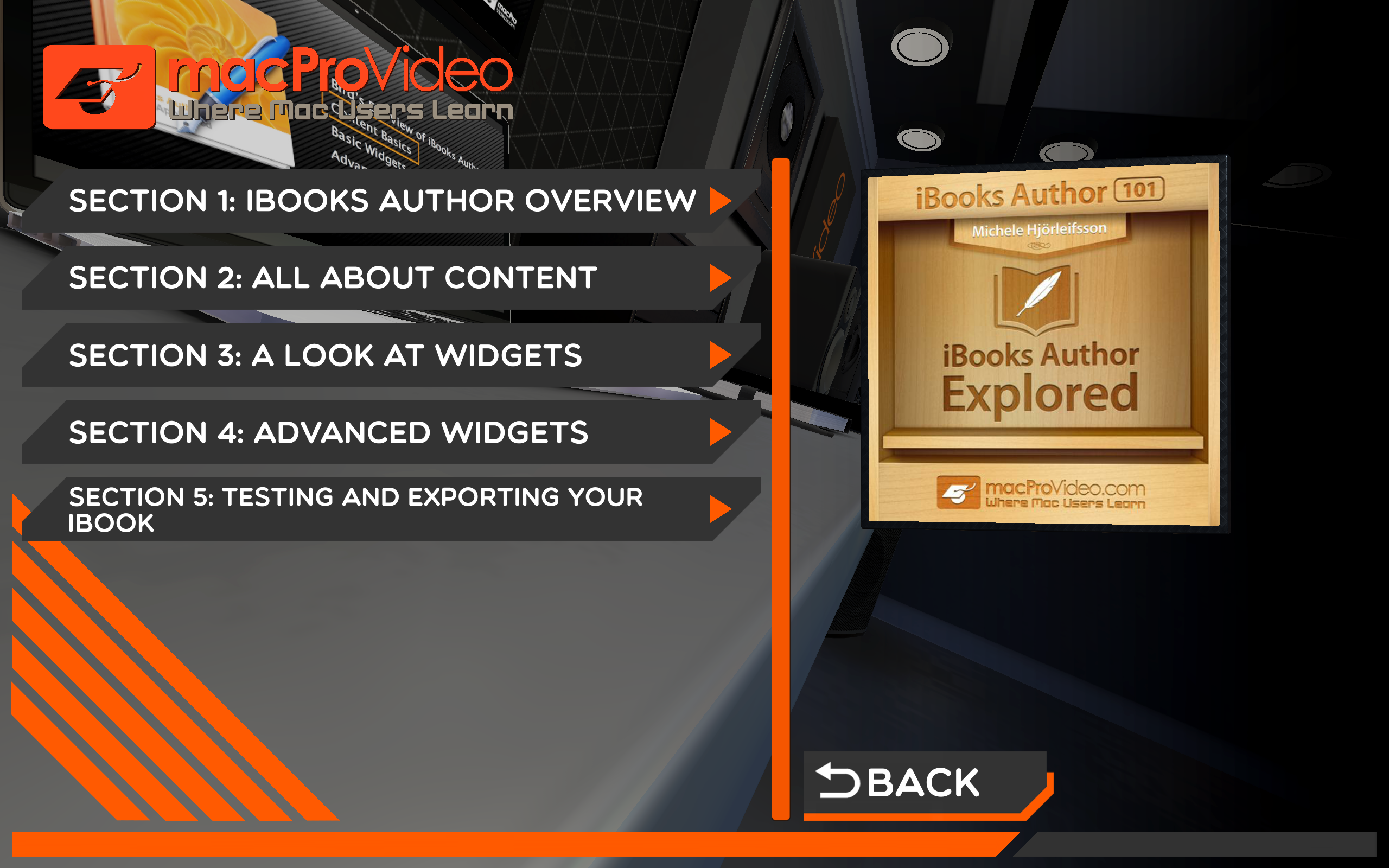 Ibook Pdf Course iBooks Author Course 101 By macProVideo - App on Amazon Appstore