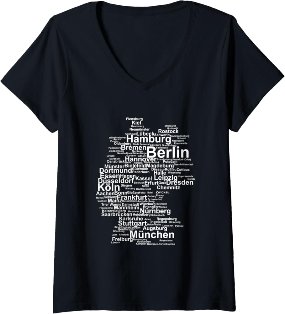 amazon-com-womens-germany-map-silhouette-towns-cities-berlin-hamburg-travel-v-neck-t-shirt-clothing-shoes-jewelry
