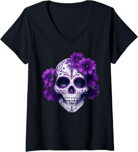 Sugar Skull Day Of The Dead skeletons Men Women