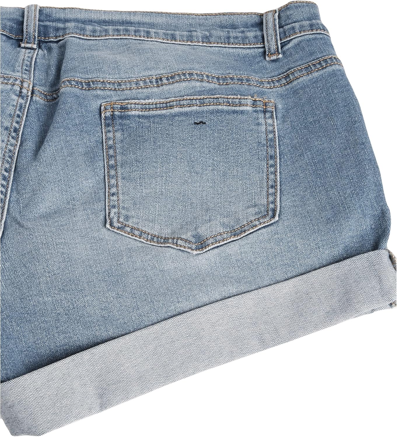 Motherhood Maternity Women's Indigo Blue Side Panel Cuffed Denim Short at  Women’s Clothing store